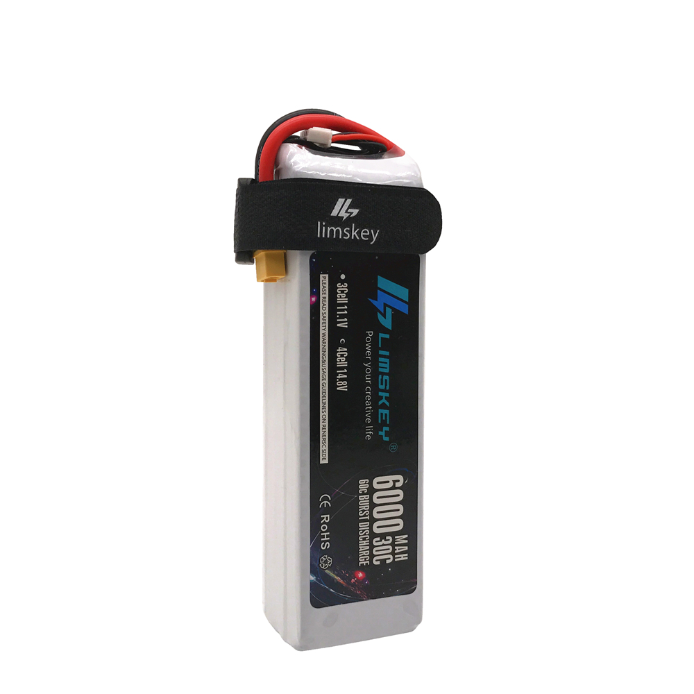 Lismkey 14.8V 6000mAh 30C Burs - 4S Lipo Battery 14.8V 6000Mah 评论和价格
