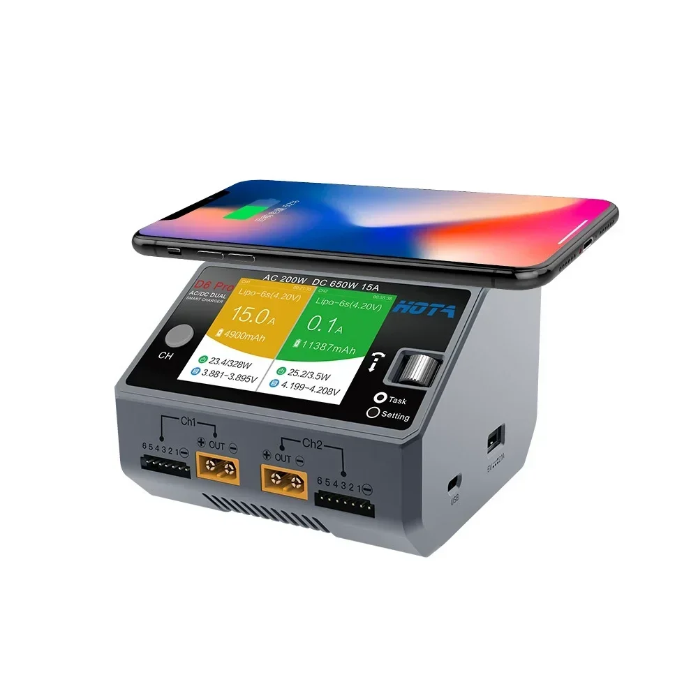 HOTA D6 Pro Dual Channel Smart - Hota D6 Pro Dual Lipo Charger 评论和价格