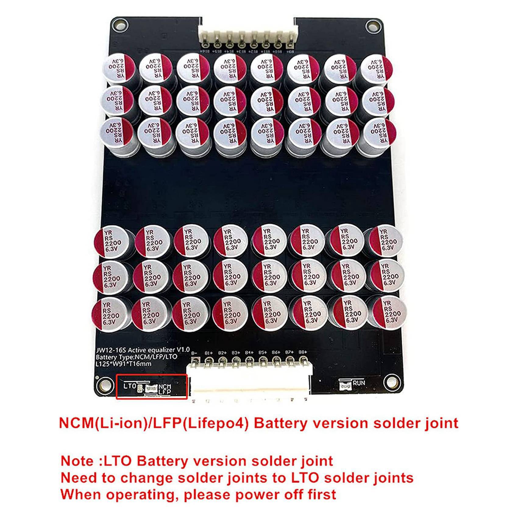 ABZZ-2X 12S 13S 14S 15S 16S Ac - 12S Lipo Battery Balancing Board 评论和价格